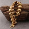 Meditation bracelet, wish-fulfilling bracelet. Made from large skull-shaped bracelets from Thailand. Suitable for a punk rock style skull outfit.