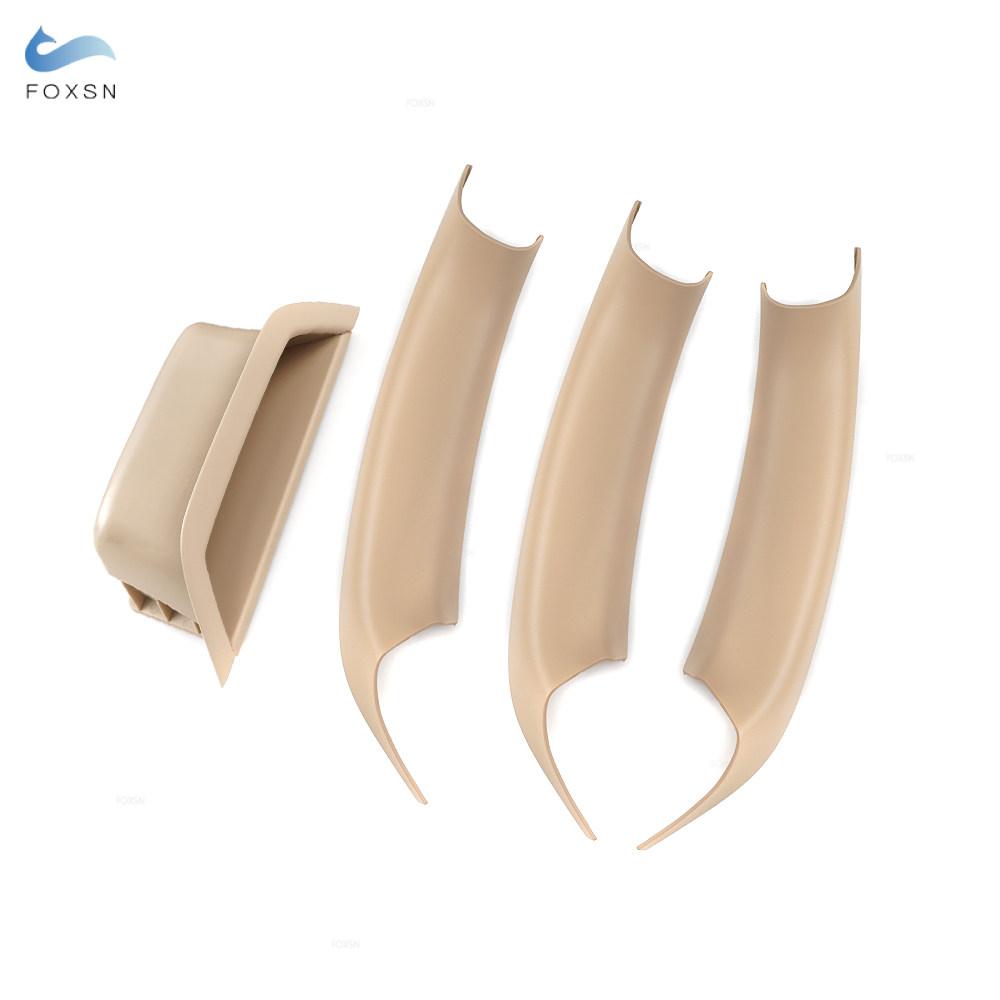 For BMW X3 X4 F25 F26 2010 2011 2012 2013 2014 2015 2016 2017 Carbon Texture Car Interior Door Pull Handle Panel Trim