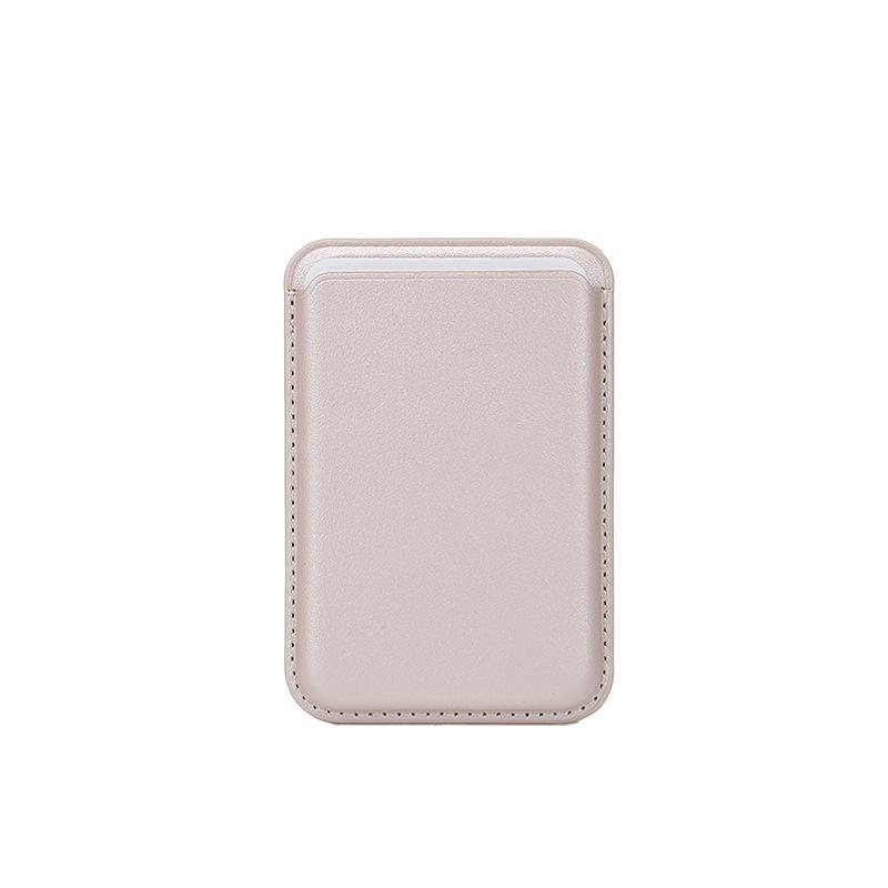 Магнитный держатель для карт MagSafe для iPhone 16/17, Прочная магнитная PU-кожа, Официальный стиль