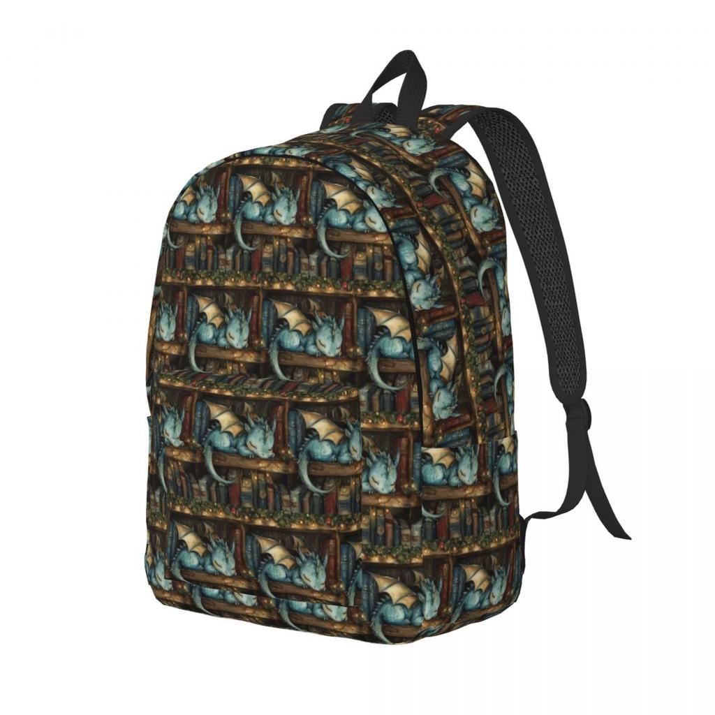 Рюкзак "Книга и Спящий Дракон" Горячая Распродажа Daypack Большая Вместимость Детский Рюкзак для Книг Школьный Рюкзак Наплечные Сумки для Мужчин Женщин