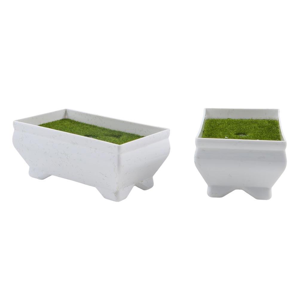 Fake Flowers Balcony Wedding Party Bonsai Ornament Flower Arrangement Device Flower Pot Vase