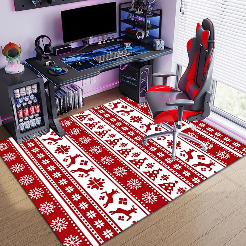 Christmas Nordic Design Carpet Home Decor Printing Room Protective Pad Bathroom Mat