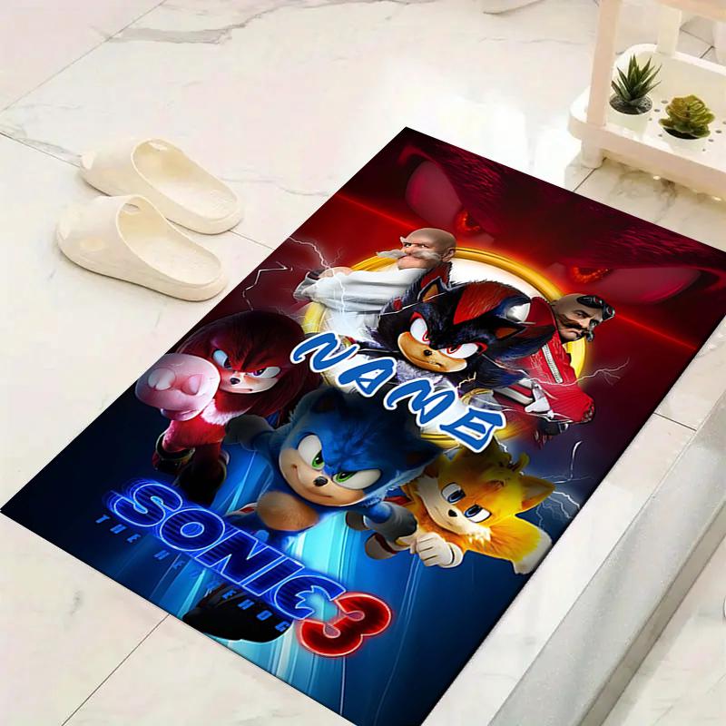Индивидуальный 1 шт. Коврик Героическое Путешествие Sonic Adventure Офисный Ковер Внутренний Наружный Прихожая Коврик для Двери Нескользящий Мягкий И Удобный Гостиная D2915340