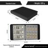 2025 Fireproof Zippered Coin Collection Album - High Temperature Resistant Flame Retardant Storage Bag