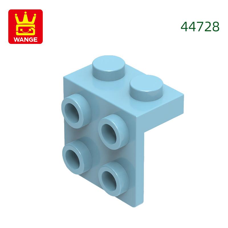 Нетоксичный 128 шт./лот 44728 Блок-кронштейн Moc 2+4 Прямоугольные детали Двусторонний Совместимый с кубиками DIY Детские игрушки Подарочная коробка