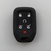 Силиконовый чехол для автомобильного ключа, брелок для Chevrolet Suburban Silverado GMC Terrain Yukon Tahoe Sierra Smart Auto Accessories Key Ring