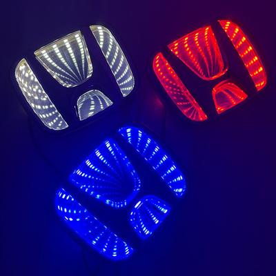 Подходит для всех типов транспортных средств 3D Подсветка Светодиодные Задние Эмблемы