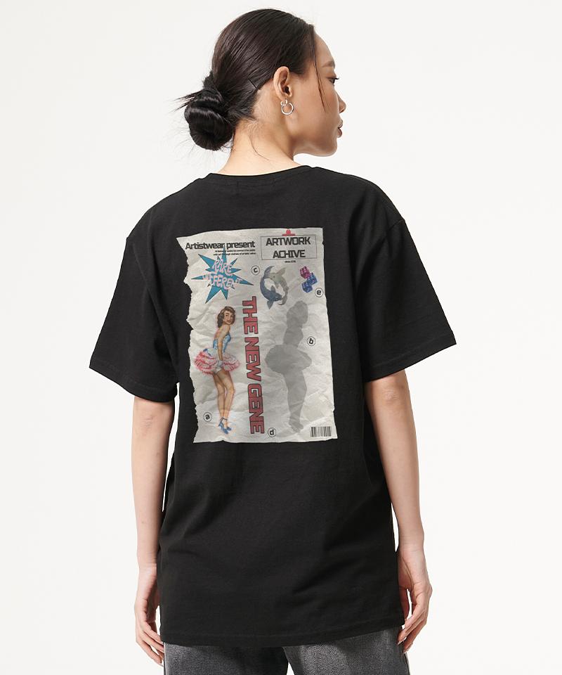ARTISTWEAR [Atw] Журнал Футболка с коротким рукавом