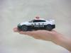 Jozen Light Drive Scale Radio Control Nissan Police 1/32 GT-R Car, White, JRVC125-WH