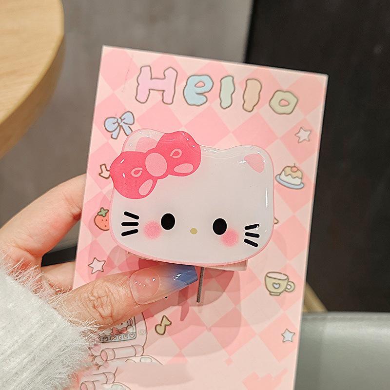 Hello Kitty Защита для зарядного кабеля и данных Чехол-протектор для Apple iPhone 18/20W Защита зарядки Защита от переломов Набор органайзеров для кабеля данных