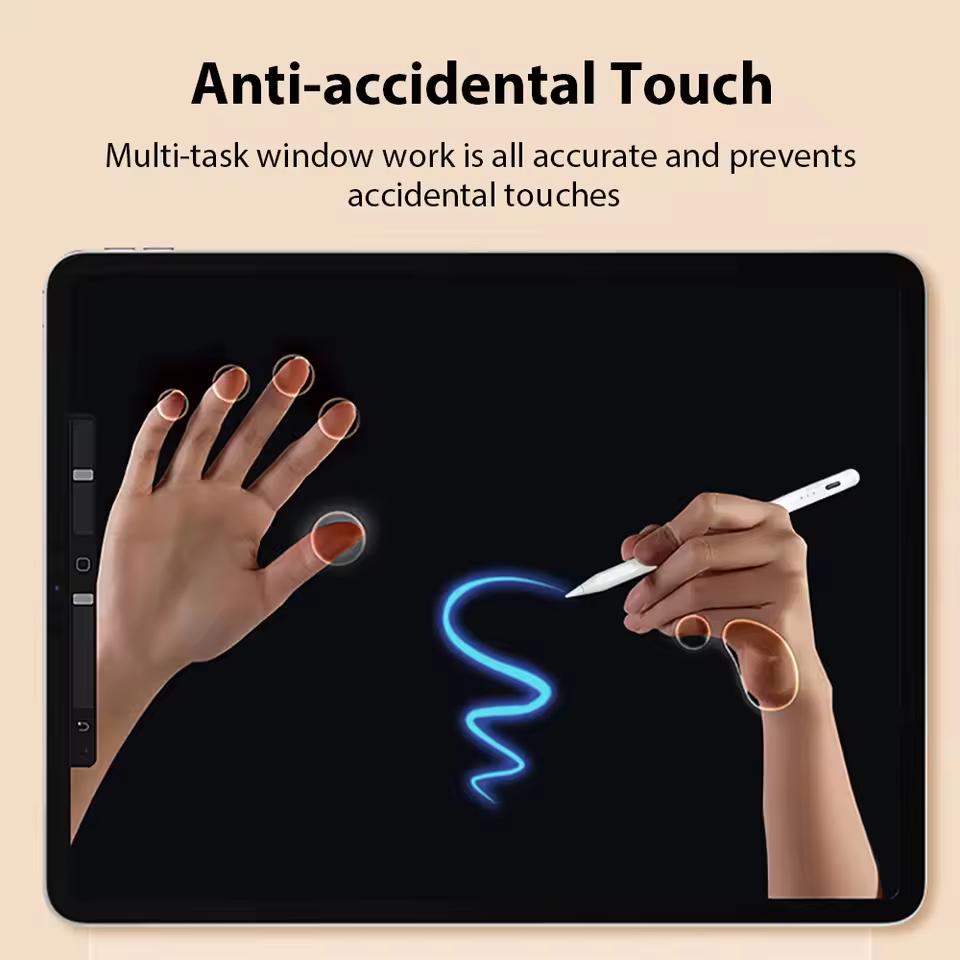 Для Pencil Для Ipad A16 10 9 8-го 10-го 9-го Поколения Pro 13 M4 12.9 Air 11 M3 M2 5 4 3 Mini 7 6 Стилус Перо Сенсорные Ручки