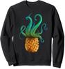 Pineapple Octopus Funny Summer Gift Cool And Cute Unisex Crewneck Sweatshirt