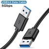 USB 3.0 Extension Cable USB Male To Male 5Gbps Fast Transmission Data Cable USB3.0 For Computer Laptop To Mobile Hard Drive TV