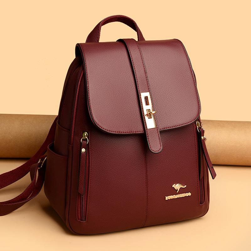 Новая корейская версия, простой и модный женский рюкзак для поездок на работу, универсальная, большая вместимость, повседневная сумка на одно плечо