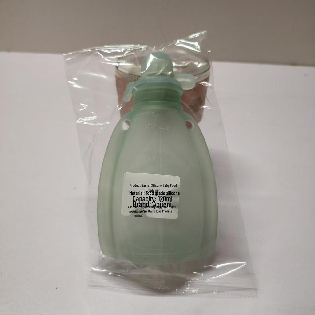 Portable Baby Food-Grade Silicone Milk Storage and Fresh-Keeping Bag