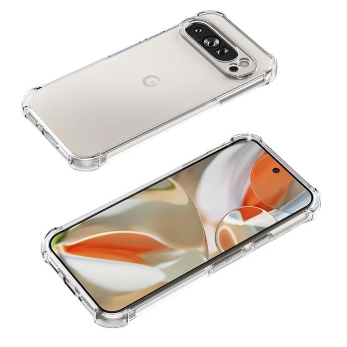 Coque Antichoc pour Google Pixel 9 Pro XL - Protection TPU Souple Transparent Phonillico®