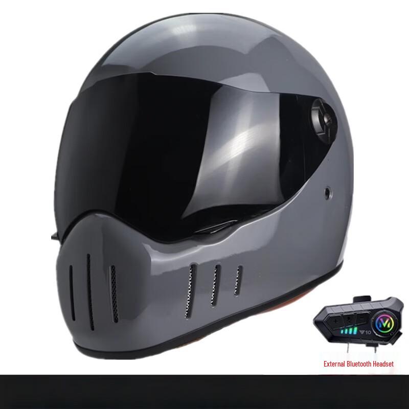 Lishi 3C Американский Ретро Bluetooth Мотоциклетный Шлем