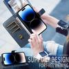 (blue, Samsung S23 Ultra) Oily Premium Pu Leather Phone Case For Samsung Stand Holder Wallet Case With Strap