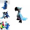 Vibrant 30cm Rio Movie Plush Toy Parrot Bird Stuffed Doll Ideal For Kids Gifts