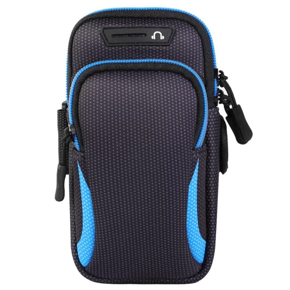 Headphone Port Phone Arm Bag Breathable Mesh Cell Phone Armband New Running Arm Bag Jogging