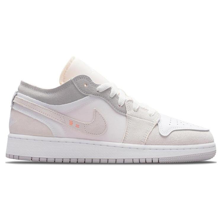 Jordan 1 Низкие 'Inside Out Кремово-белый Светло-серый' GS DQ3727-100