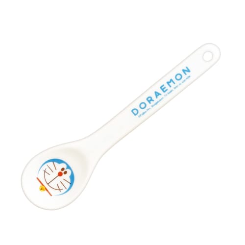 Doraemon" Ceramic Spoon, 13cm Long, Face Up, Made In Japan, 007624