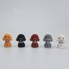 Cute Simulated Dog Figurine Resin Dog Ornament Car Accessories Dog Animal Model  Children Kids