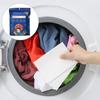 50Pcs/Pack Laundry Paper Disposable Prevent Staining Non Woven Fabric Washing Clothes Anti-cross Dyeing Color Absorber Daily Use
