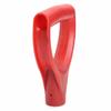 Красный пластиковый совок, поли-D-образная ручка для замены лопаты, вилка, 32 мм, новинка