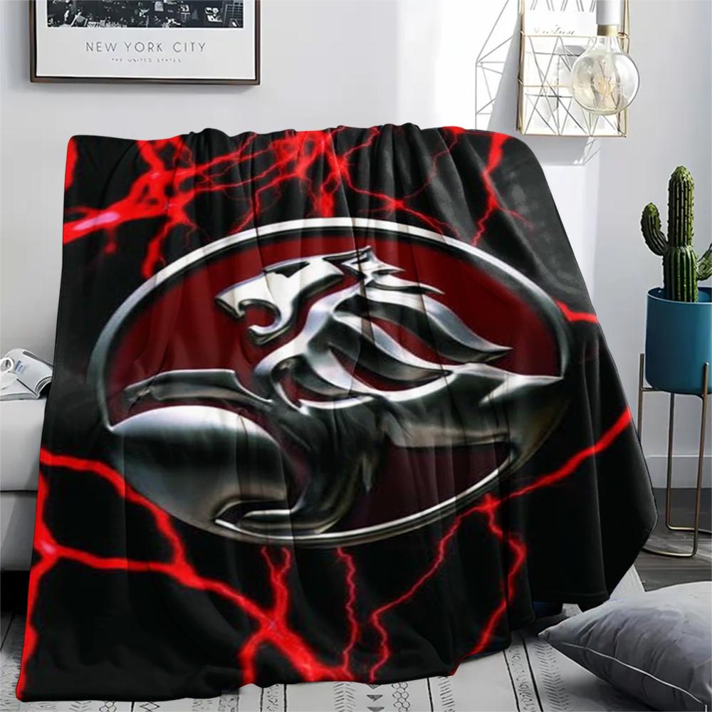 1PC Holden Print Flannel Blanket, High quality Comfortable for All Seasons, Home Decor, Warmth and Comfort, Perfect for Christmas Gifts
