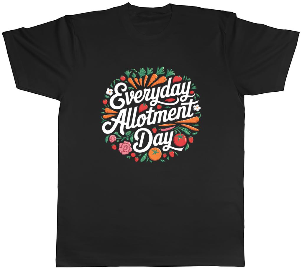 Everyday AllotUnisext Day Fruit Veg Plants Flowers Unisexs TShirt Tee Gift Top