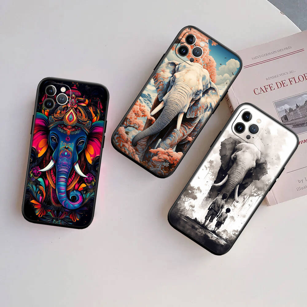 Animal Elephant New Phone Case for Samsung S20 S21 S22 S23 S24 FE Ultra Plus Lite S21S A07 A17 A36 A37 A55 A57 F06 F16 M06 M16 M56