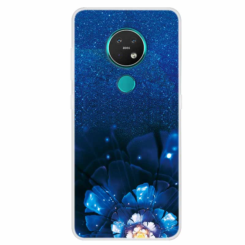 Для Nokia 7.2 Чехол Nokia 6.2 Роскошный Силиконовый ТПУ Мягкая Задняя Крышка Чехол для Телефона Для Nokia 7.2 Funda TA-1193 TA-1178 Мультяшный Coque