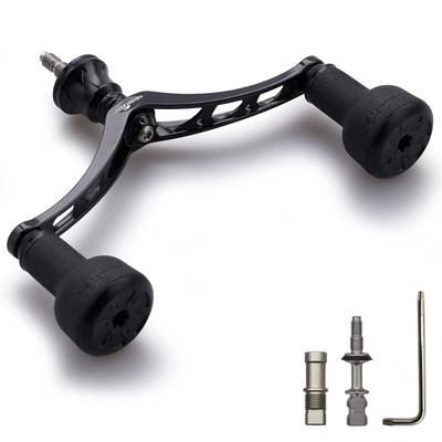 Рукоятка катушки HEIGHTEN 98 мм для спиннинговых катушек Shimano и Daiwa, серия TPE (черный) (HT9303)