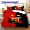 FBC MELGAR Pattern Bedding Set Quilt Cover Pillowcase Home Decor Gift (1 * duvet cover + 2 * pillowcase, without core)