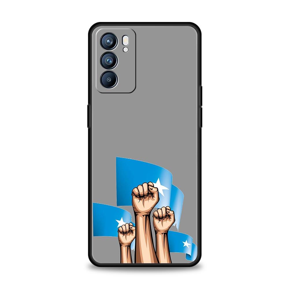 Чехол для телефона с флагом Сомали для Oppo Reno14 Reno13 Reno12 11 F 10 Find X5 X9 Pro A54 5G A53 A9 A16 A78 4G A80 A98