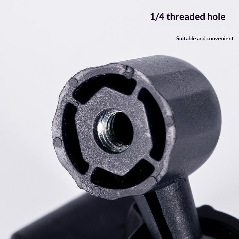 Phone/Mic Stand Universal 1/4Inch Globe Design 360° Rotating Mobile Phone Tripod Head Holder For Boom Arms Microphone Stands