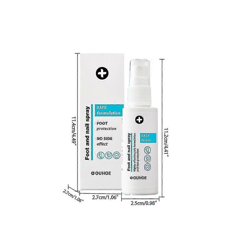 3pcs Foot And Nail Spary, Natural And Powerful Foot Care - RIpj