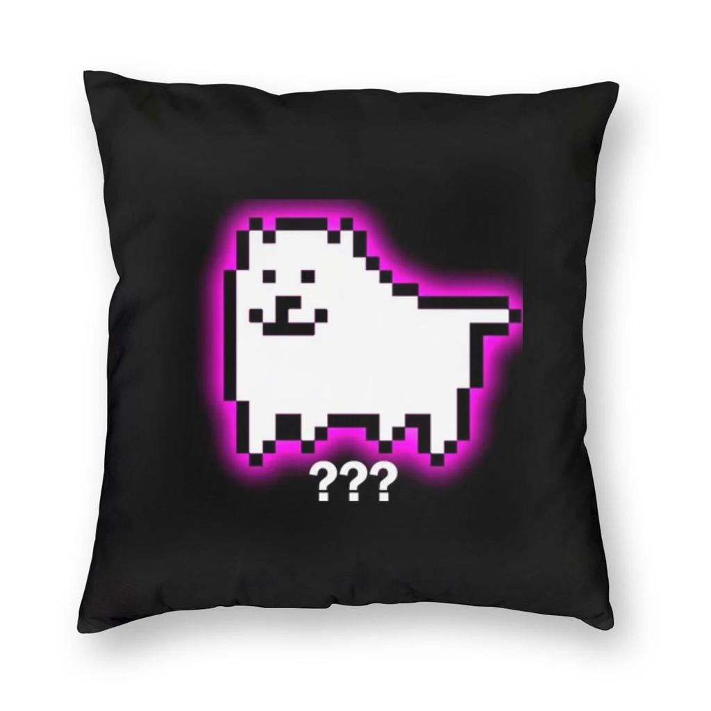 Undertale Раздражающая Собака Видеоигра Милый Квадратная Наволочка Чехол для Подушки Подушка Декоративная Подушка для Дома Спальни Автомобиля