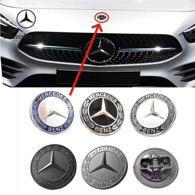2025 Горячий Для Benz 1 шт. 57 мм Автомобильный Передний Значок-Эмблема На Капот Аксессуары Для Автомобиля Для Benz W204 W205 W212 W213 W221 W177 W246 GLA G