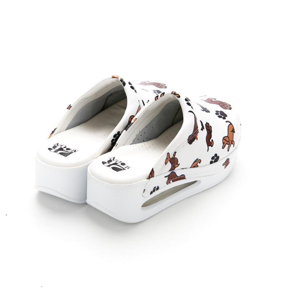 Ортопедические женские медицинские сабо — противоскользящие, удобные