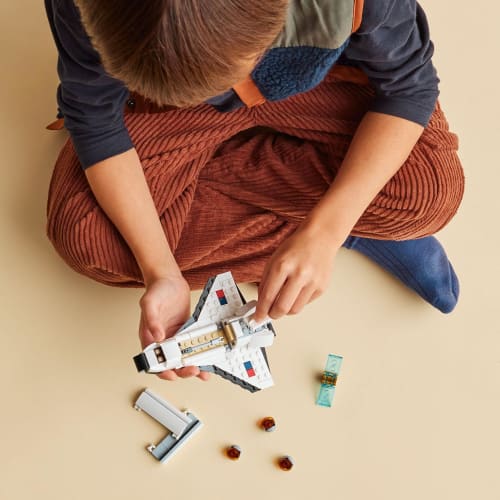 LEGO Creator Expert Space Shuttle Игрушка Подарок на день рождения Блок Образовательный Рождество Мальчики Девочки Дети 6 лет 7 лет 8 лет 9 лет