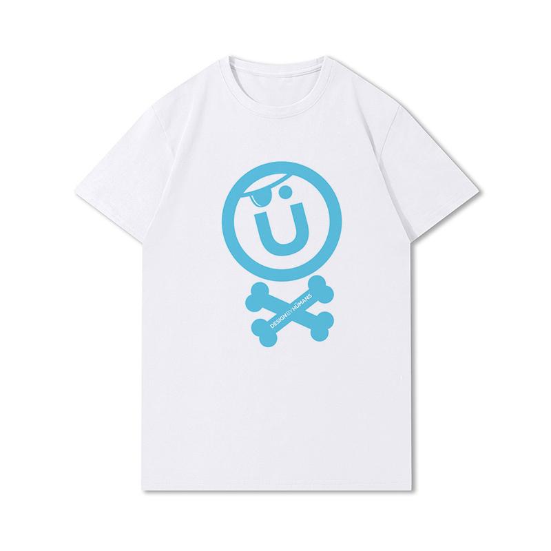 Anime Men T Shirts Retro Funny Meme Trend Y2k Graphic T-shirt Soft Unisex 100% Cotton Tee Male Tops