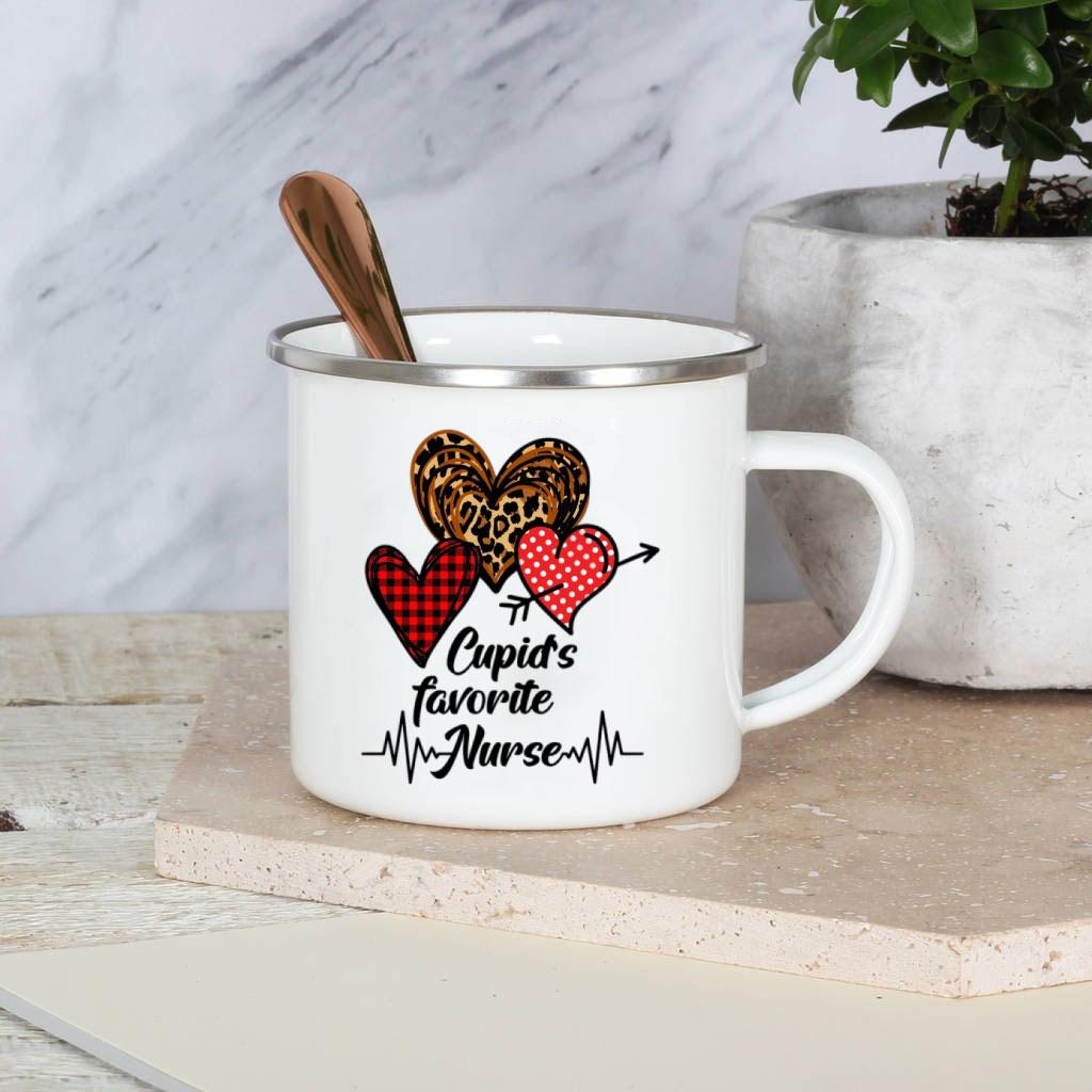 Лучшая эмалированная кружка для медсестры с надписью Handle It A Beautiful Day To Save Lives Nurse Aunt Birthday Perfect Gifts for Nursing Day
