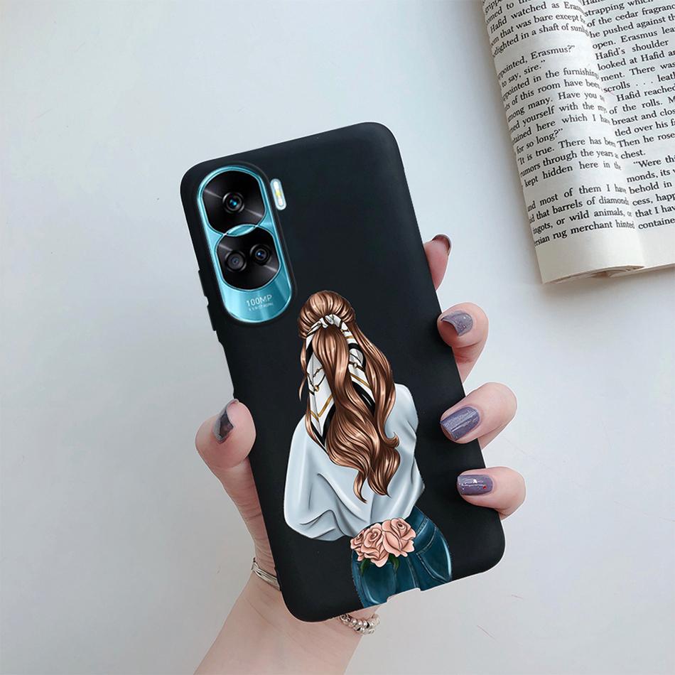 For Huawei Honor 90 Lite Case Honor90 Lite Soft Silicon Super Mom Baby Fashion Girls Back Cover for Honor 90 Lite 5G 6.7" Fundas