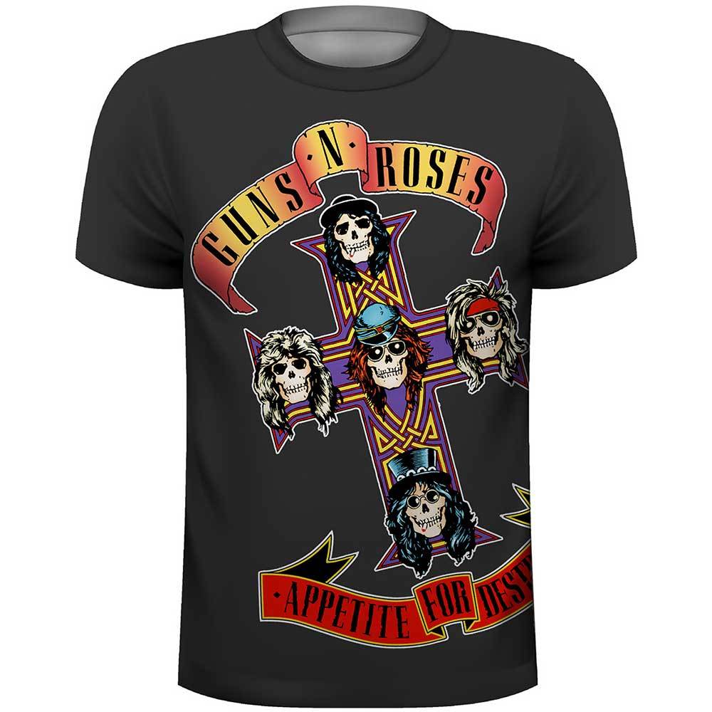 Guns N Roses Appetite For Destruction Merchandise Tshirt Mlxl New