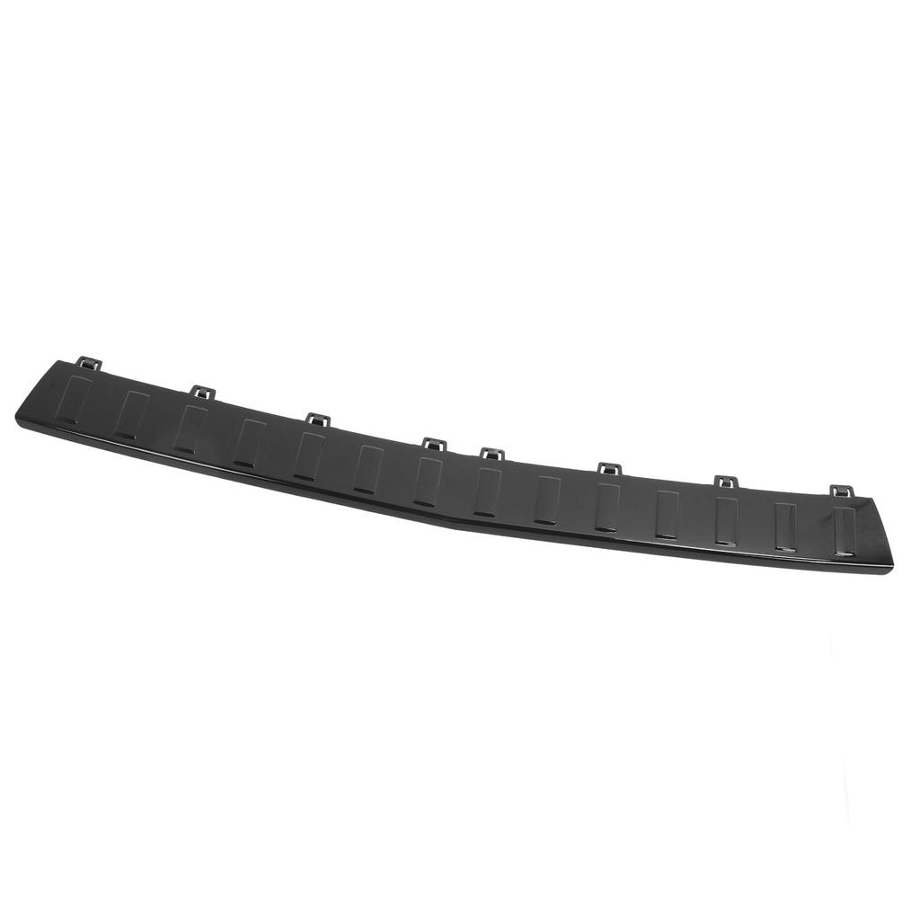Rear Bumper Trunk Step Pad Trim Foot Plate Sill Guard Replacement For Benz GLK‑Class X204 2008 to 2015 Glossy Black: