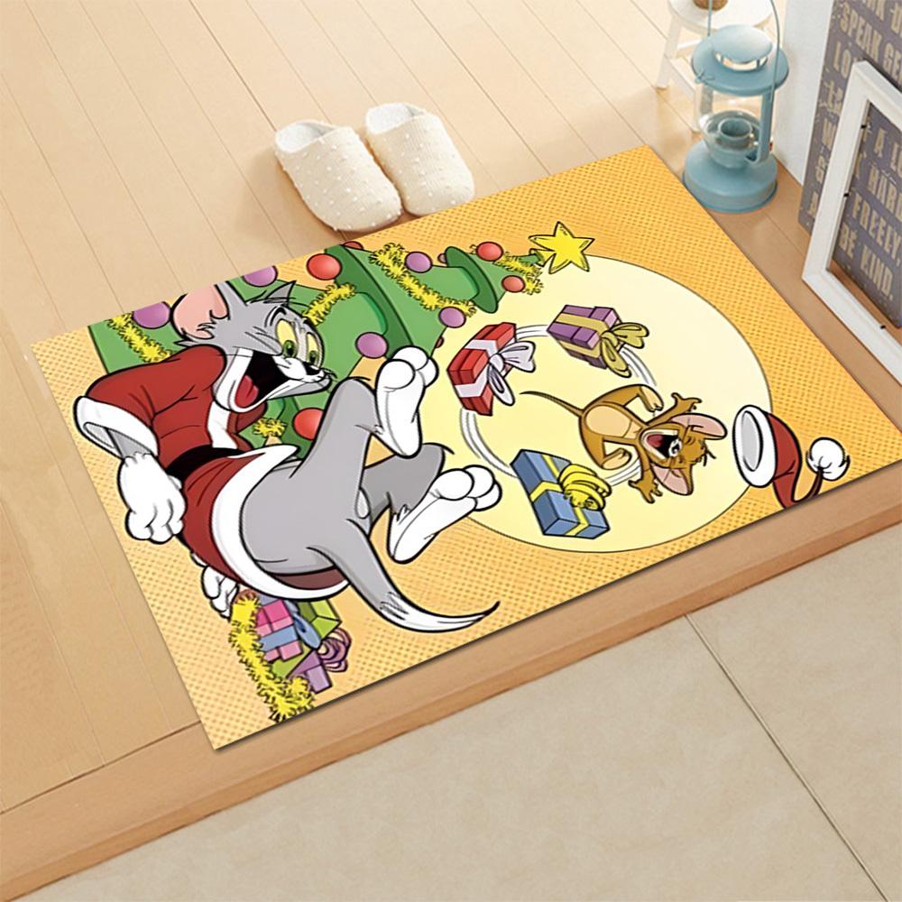 Tom And Jerry Adventure rug for living rooms, bedrooms, home décor, and as gifts.