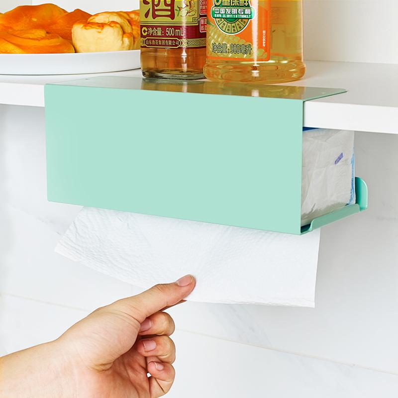 Подставка для бумажных полотенец, настенный держатель для бумаги без перфорации, кухонный диспенсер для бумажных полотенец, подвесной держатель для рулонов