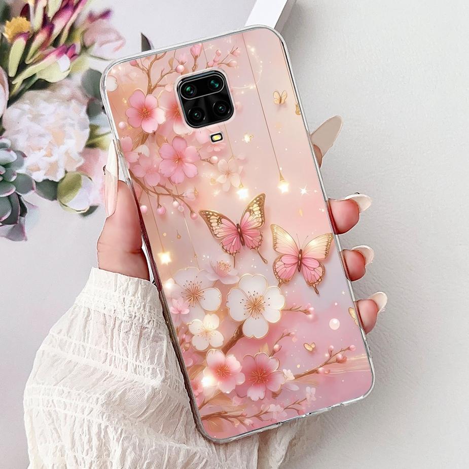 For Xiaomi Redmi Note 9 Pro Case Luxury Painted Cover Soft Silicone Phone Case For Redmi Note 9 Pro Max Note9 S 9S Fundas Bumper
